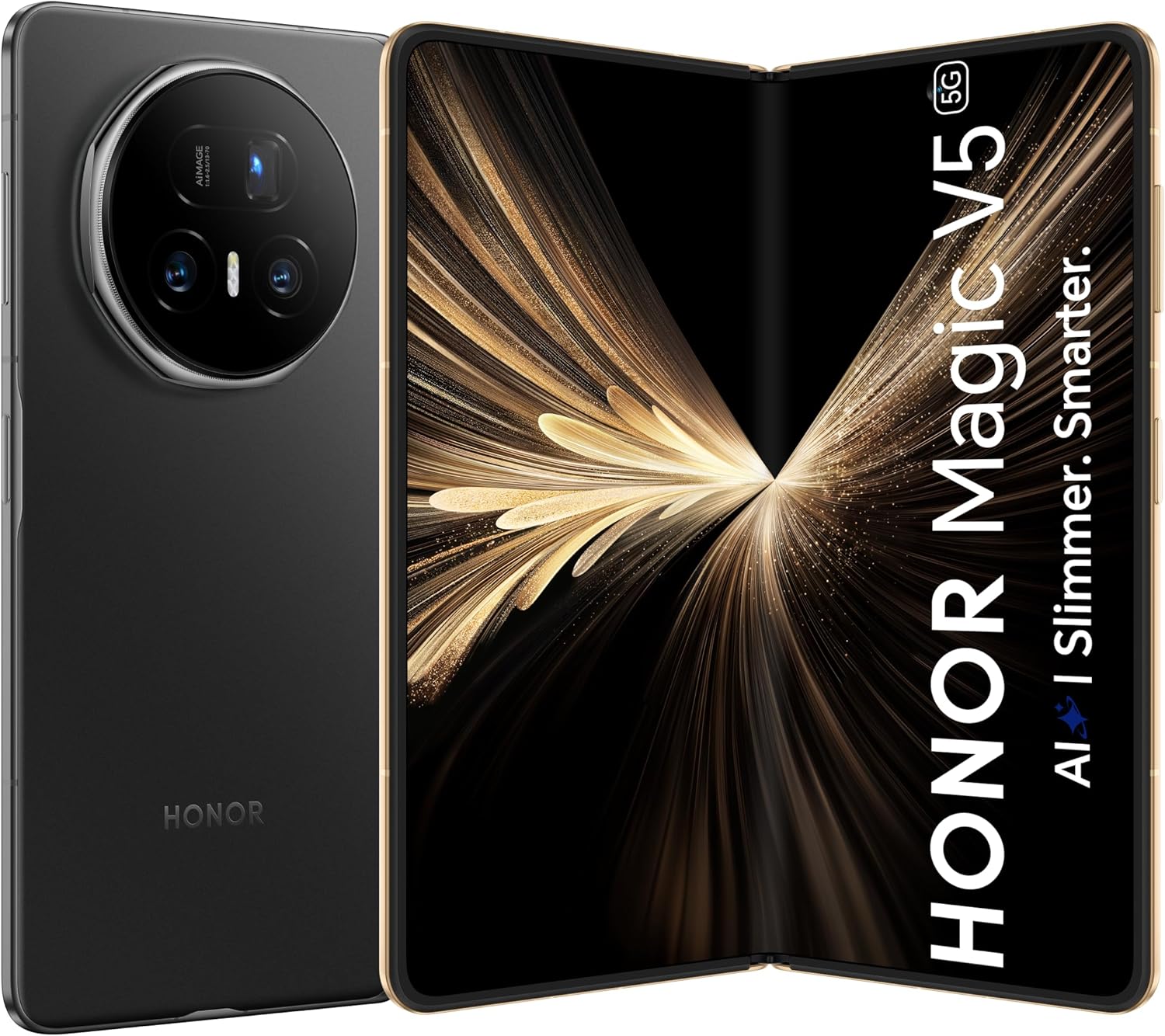 HONOR Magic V5 5G AI Foldable Smartphone 512GB Unlocked Dual-SIM